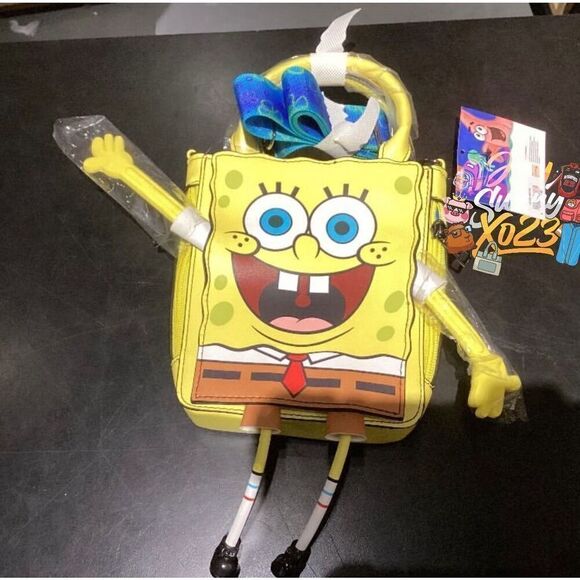 SpongeBob SquarePants Figural SpongeBob Crossbody Bag - Picture 1 of 5